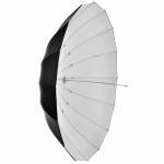 Odrazný deštník walimex černý/bílý, 150cm 17189 | Akce