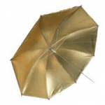 Deštník zlatý 110cm 12135 | Foto video